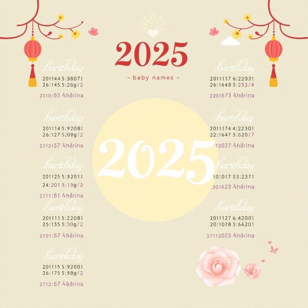 ไอเดียตั้งชื่อลูกตามวันเกิดปี 2568 พร้อมความหมาย